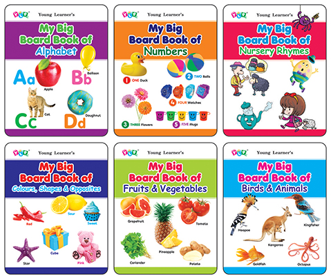 My Big Board Books (6 Titles)